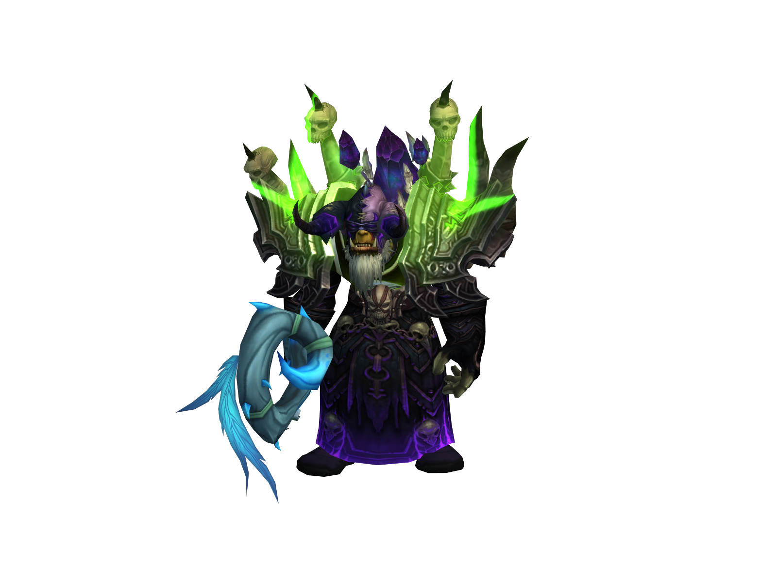 Ritualistic 3D character render