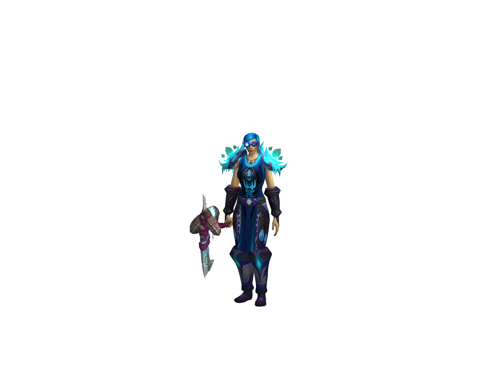 Gatesmage 3D character render