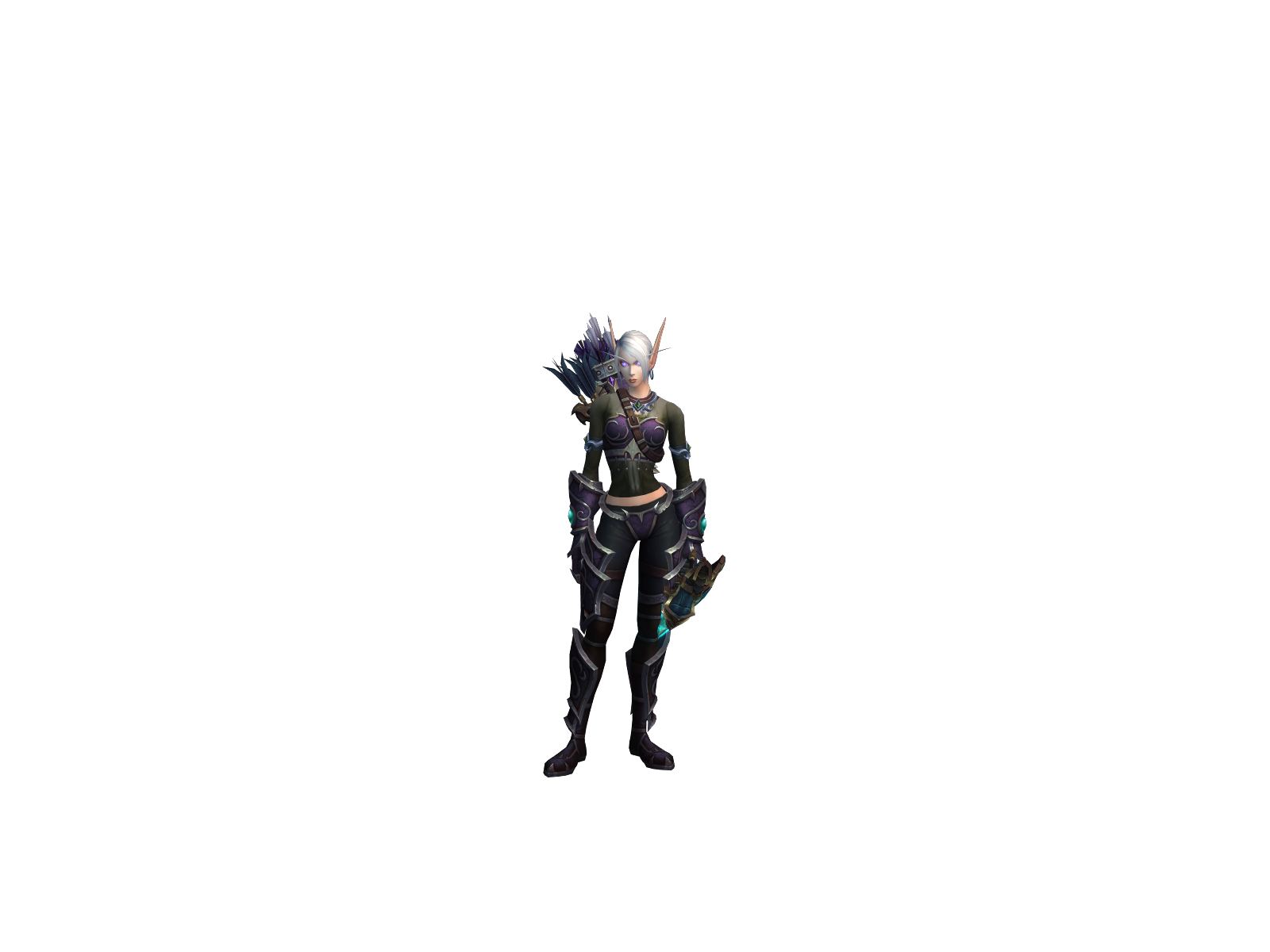 Nirwa 3D character render