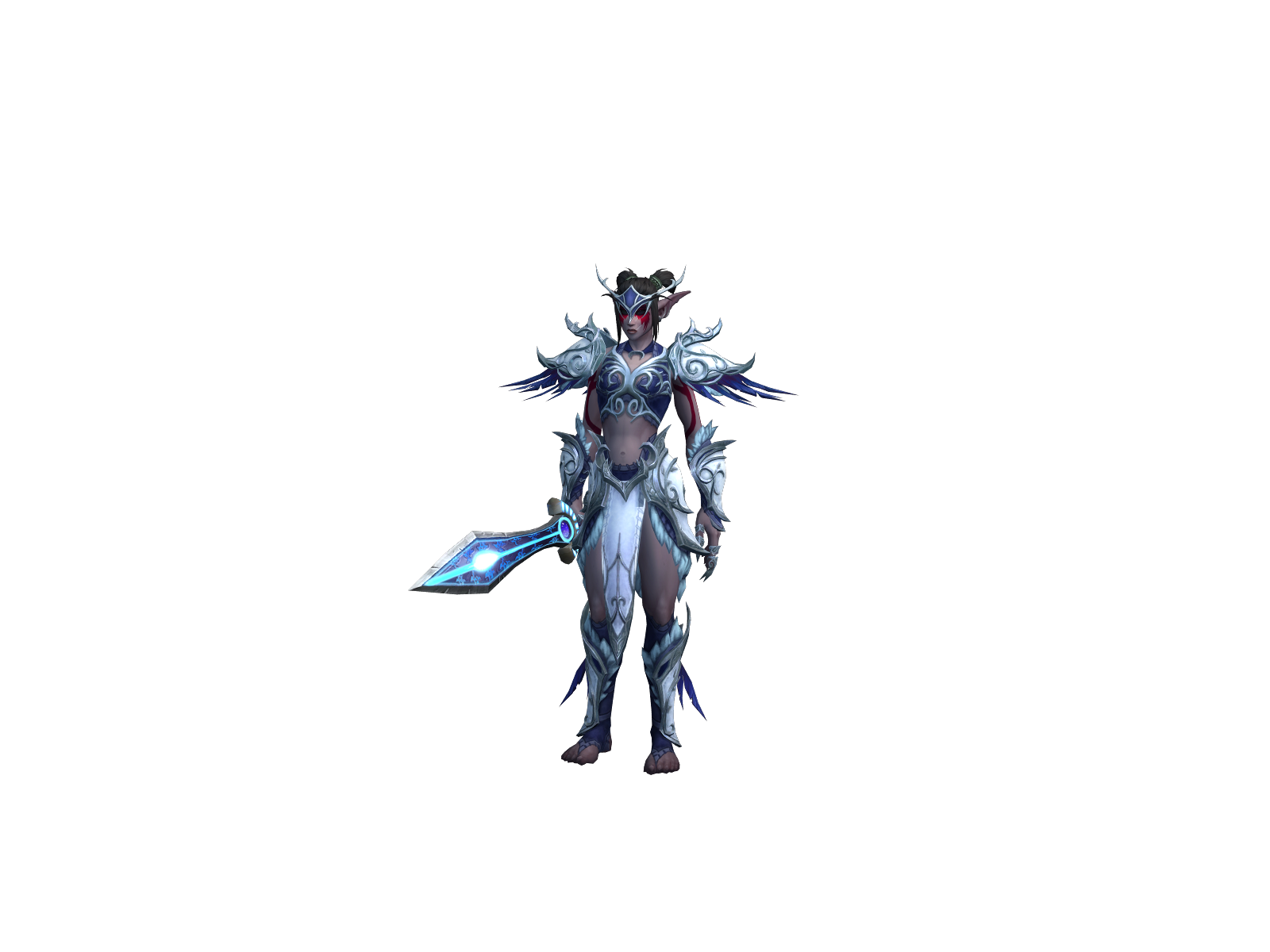 Ruryn 3D character render