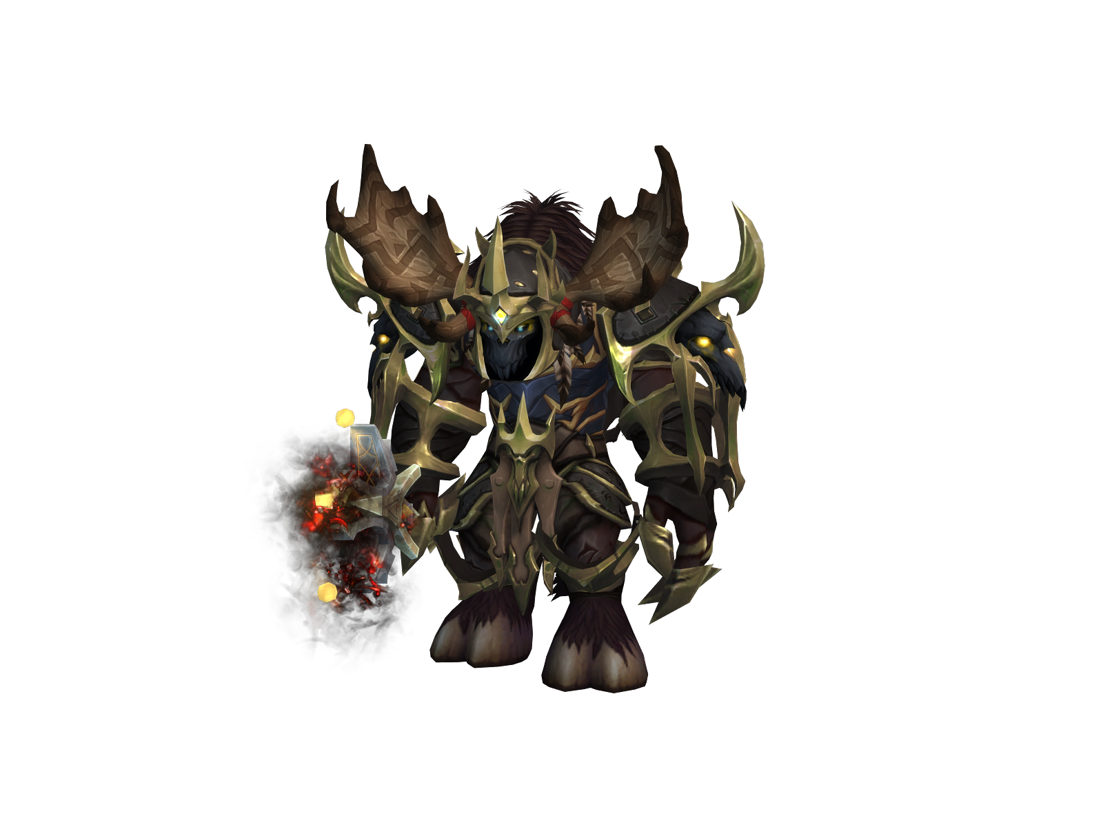 Stonebark 3D character render