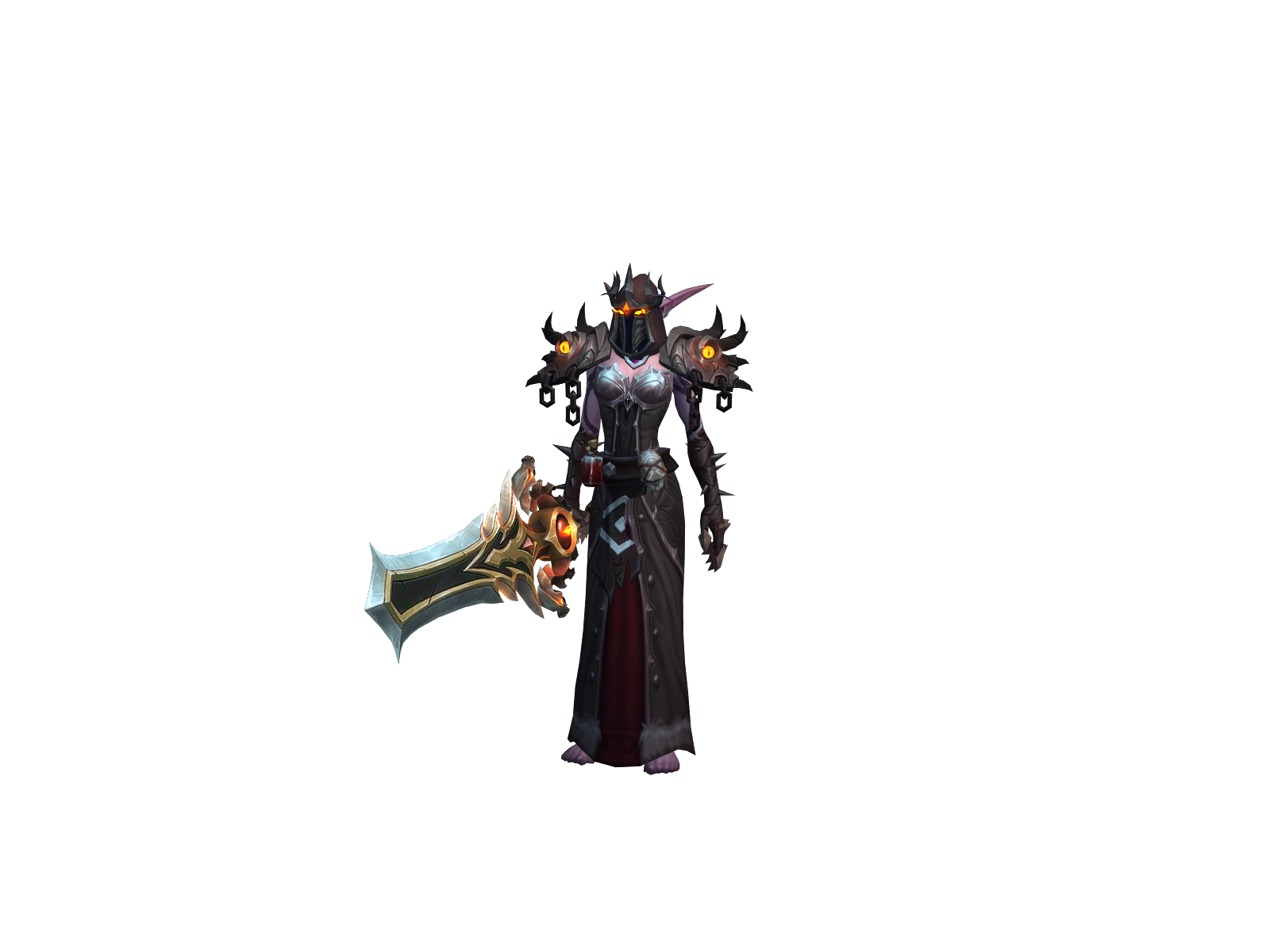 Nightorgan 3D character render