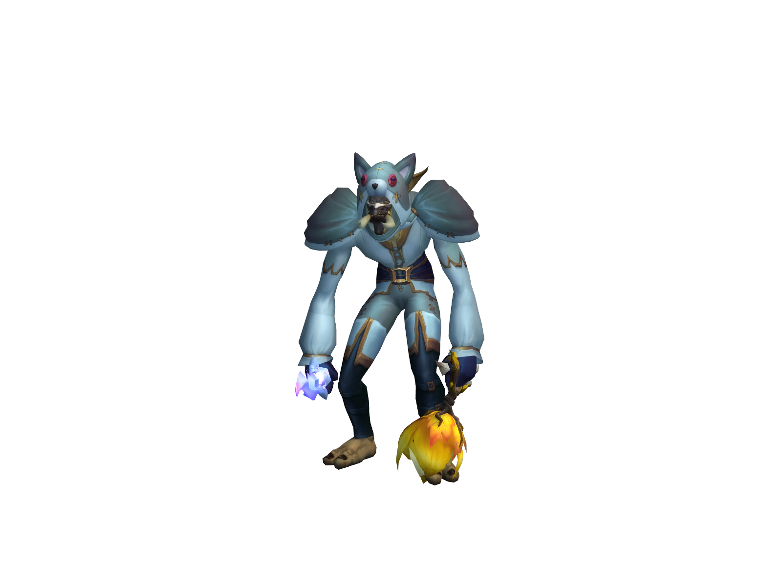 Philberto 3D character render