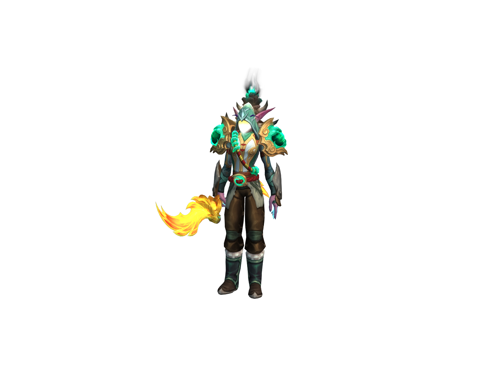 Minismonk 3D character render