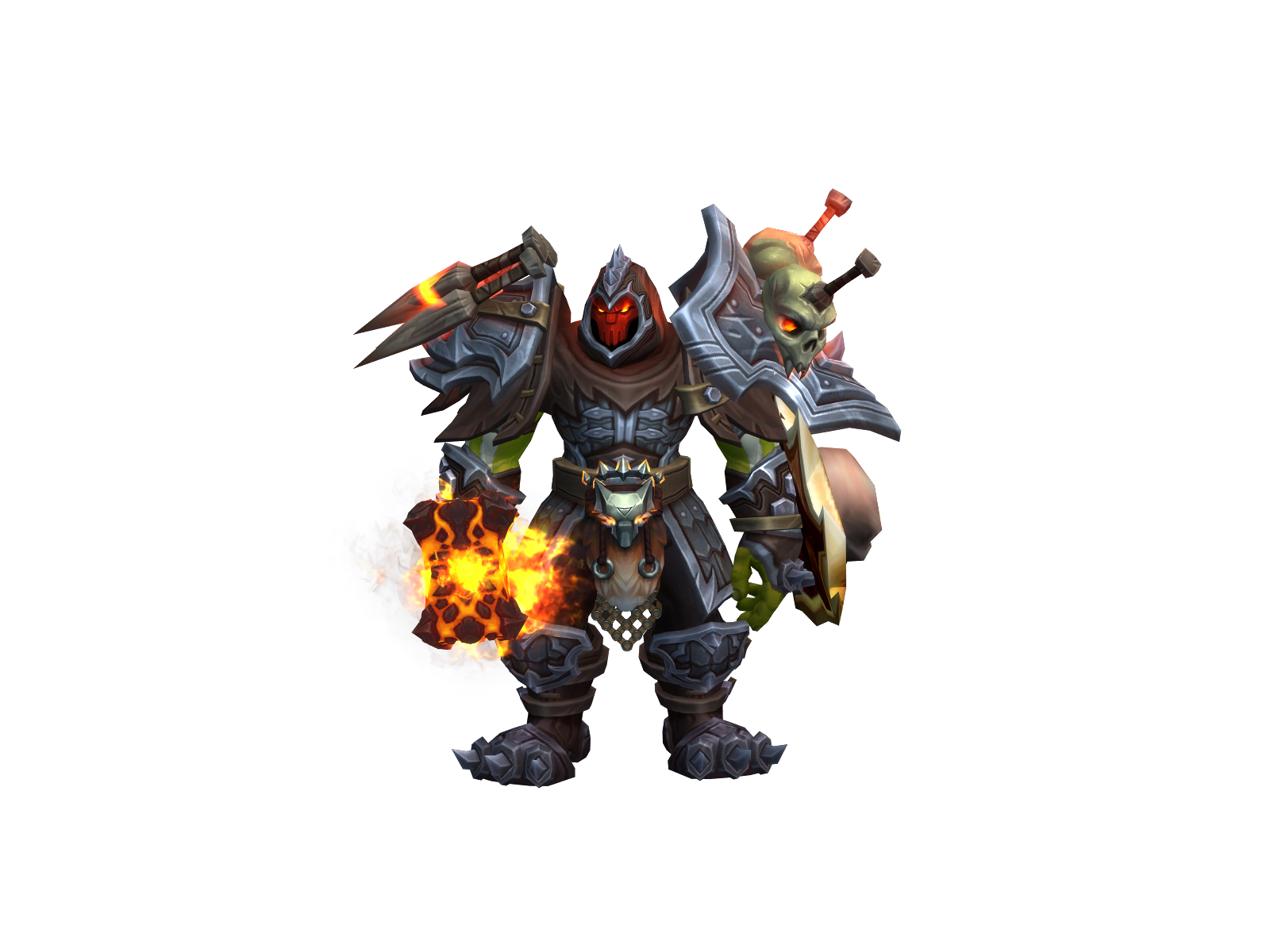 Gosú 3D character render