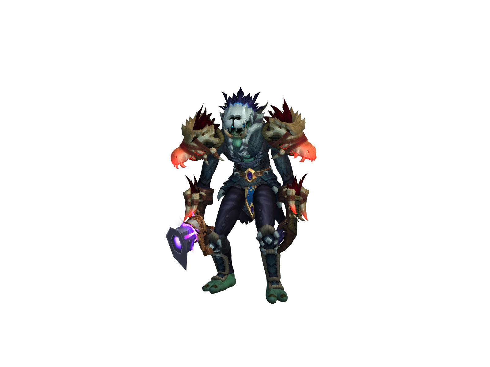 Markieemark 3D character render