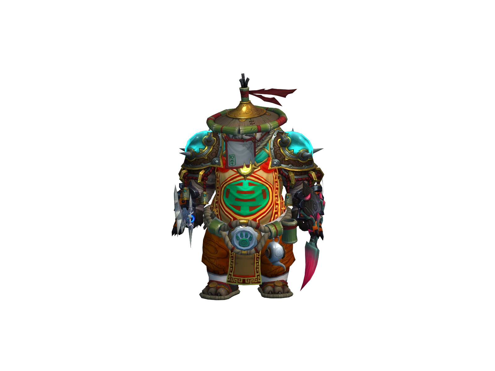 Biër 3D character render