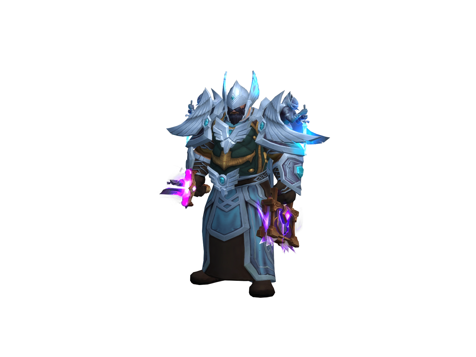 Purus 3D character render