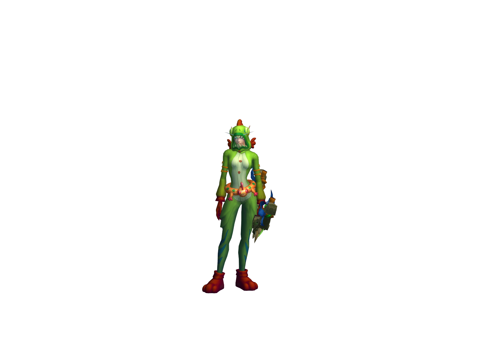Xelamm 3D character render