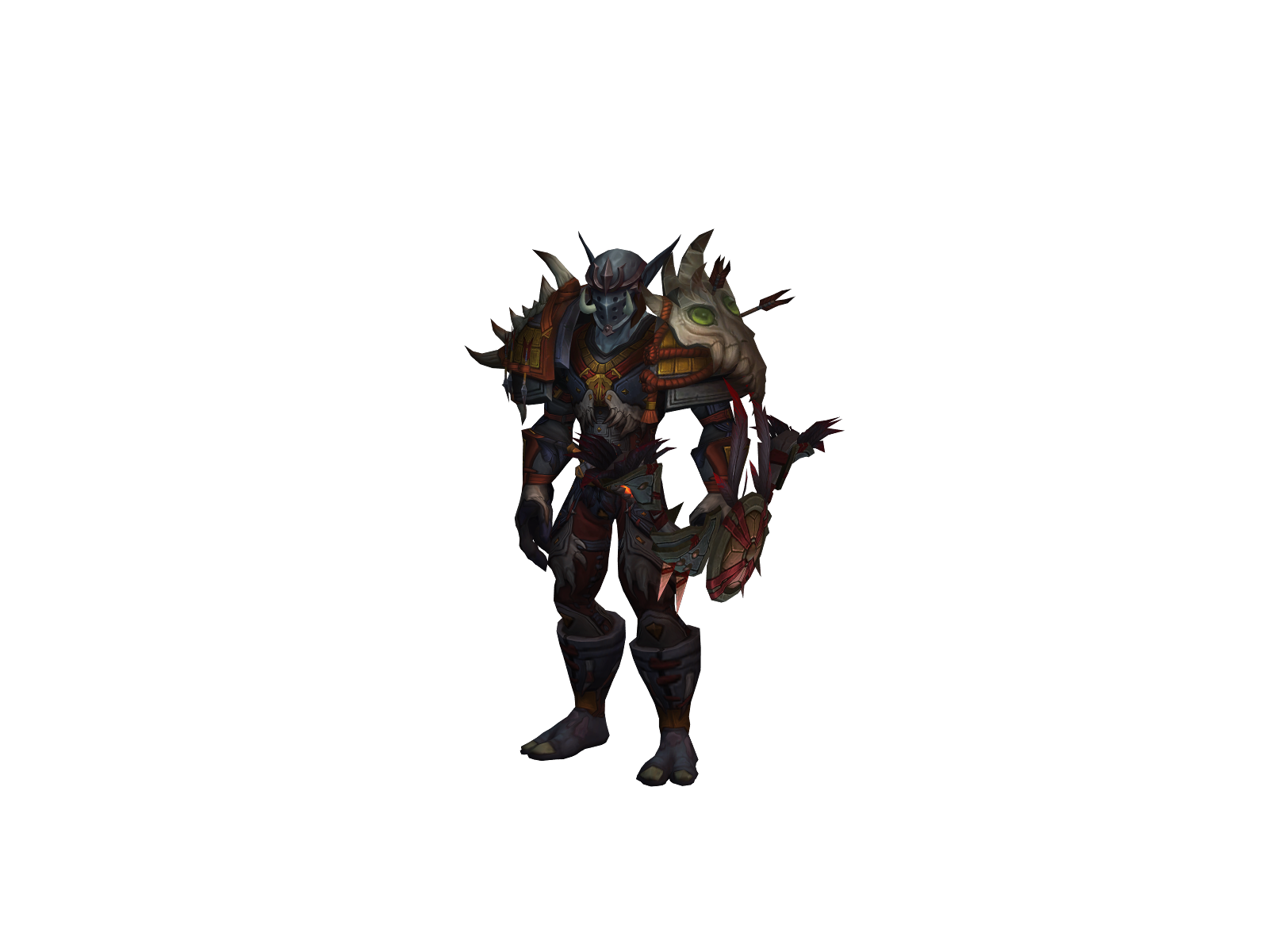 Drekvyn 3D character render