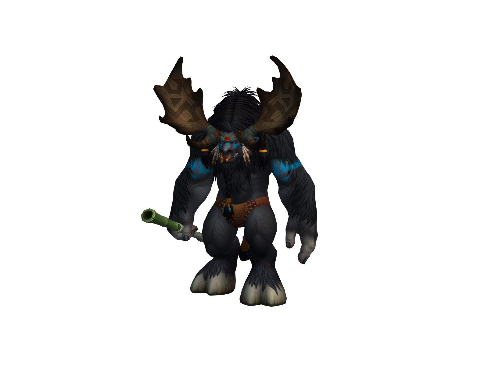 Mancard 3D character render