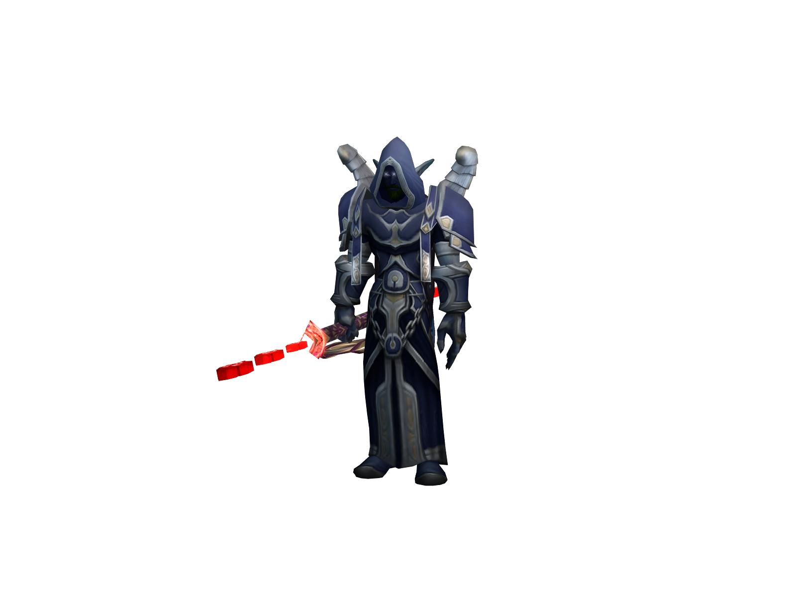 Abiopriest 3D character render