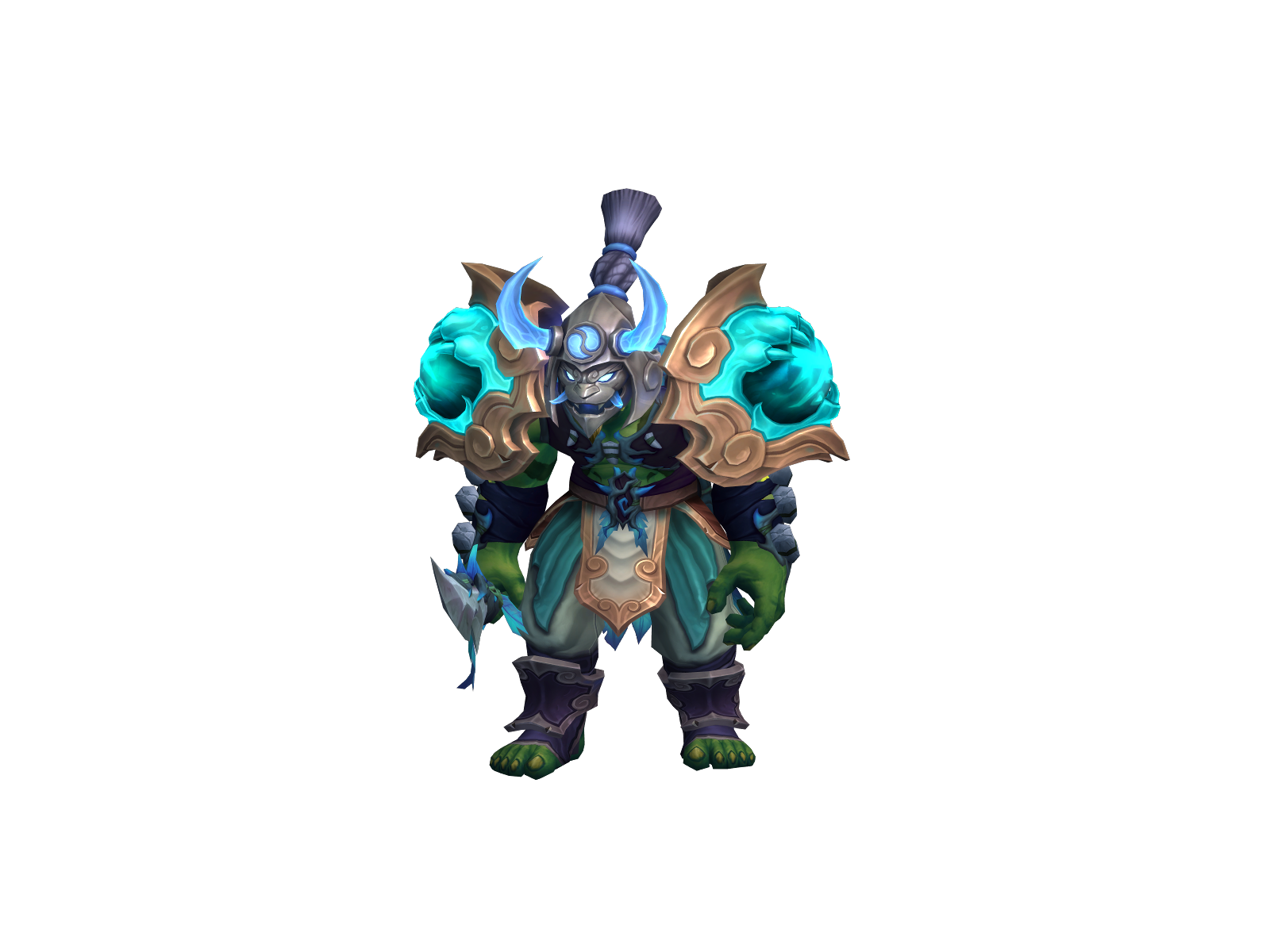 Bùrnttoast 3D character render