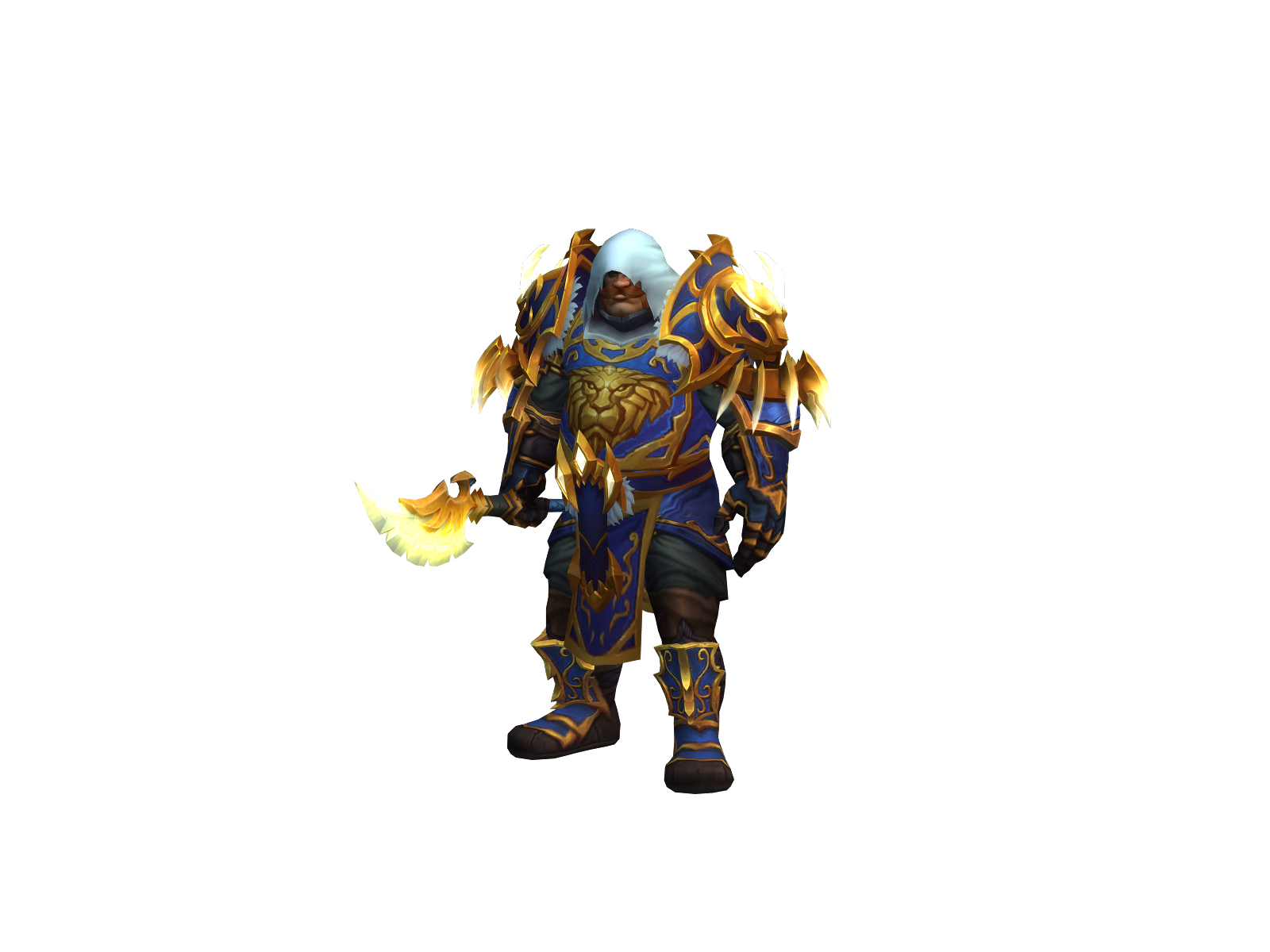 Draide 3D character render