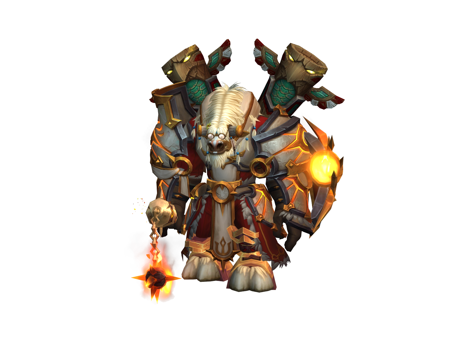 Blessnofweed 3D character render