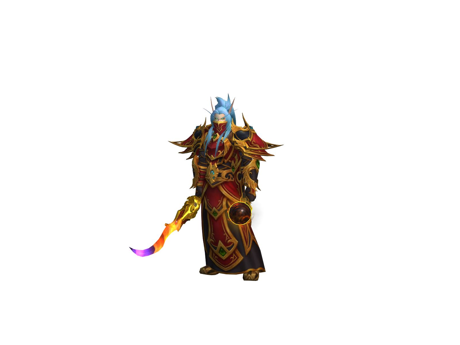 Arminis 3D character render
