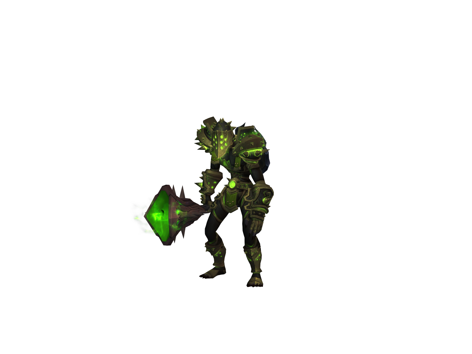 Driedhuman 3D character render