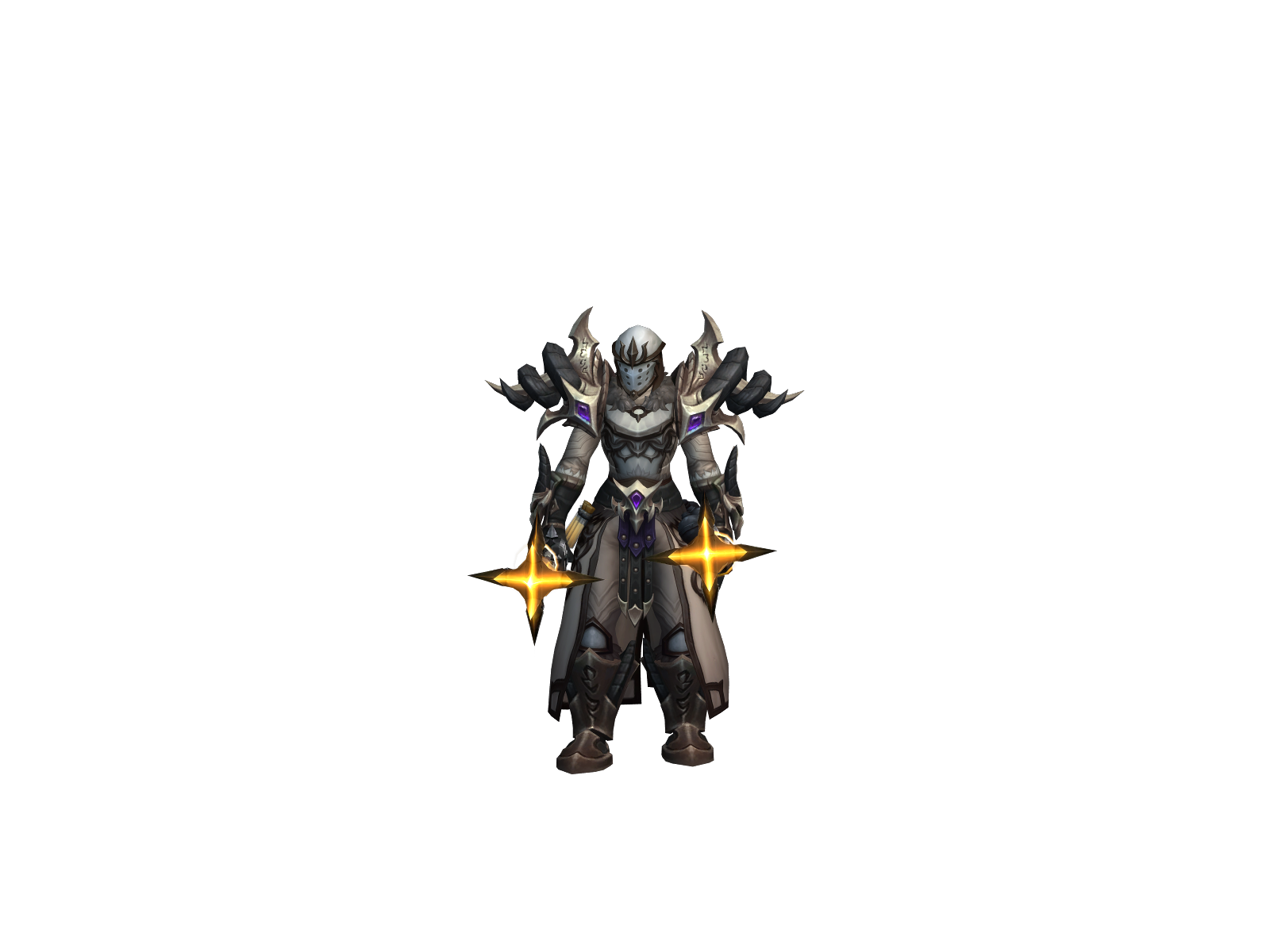 Shamcrest 3D character render