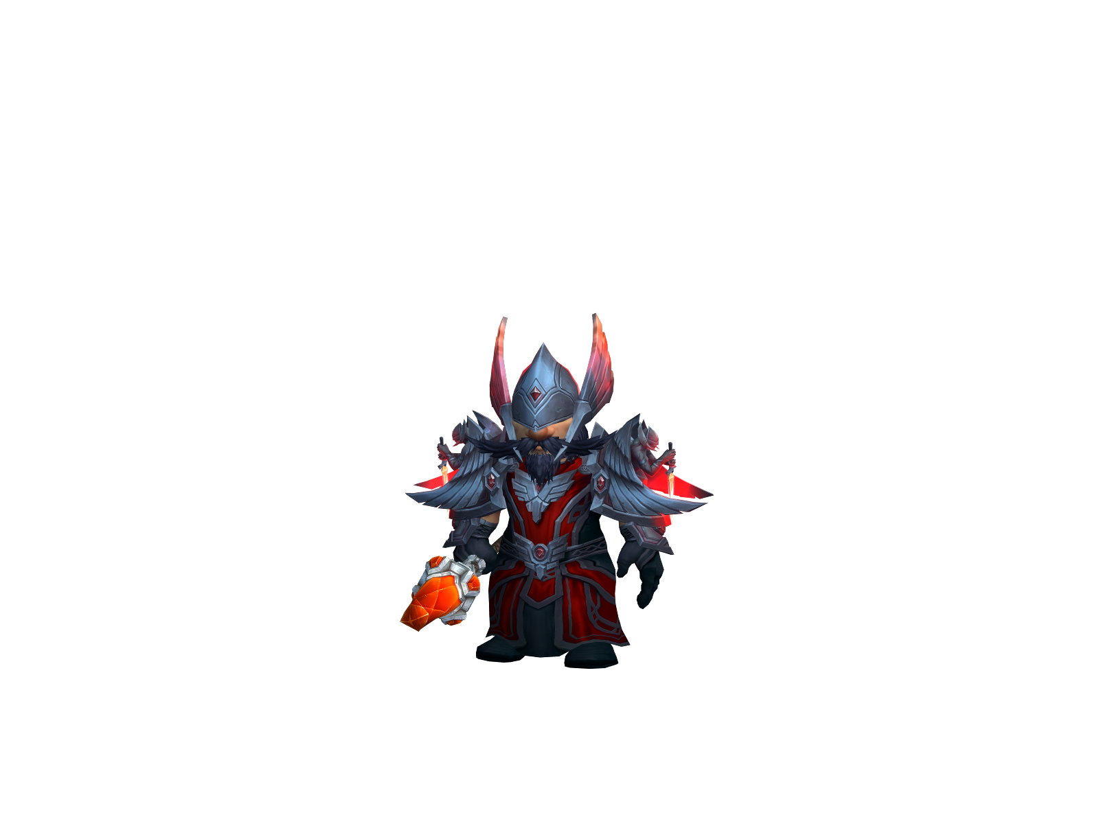 Holycloc 3D character render