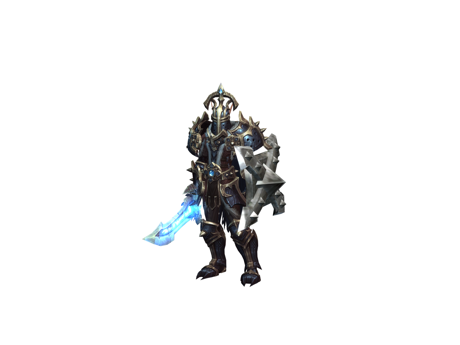 Lowku 3D character render