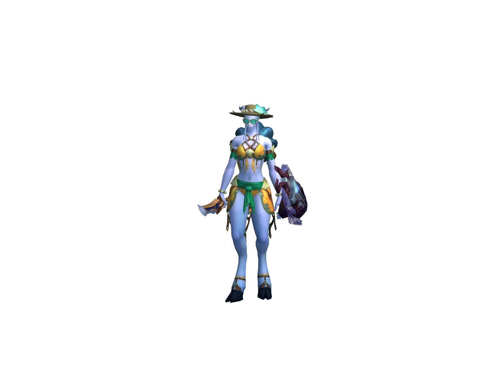 Bunilya 3D character render