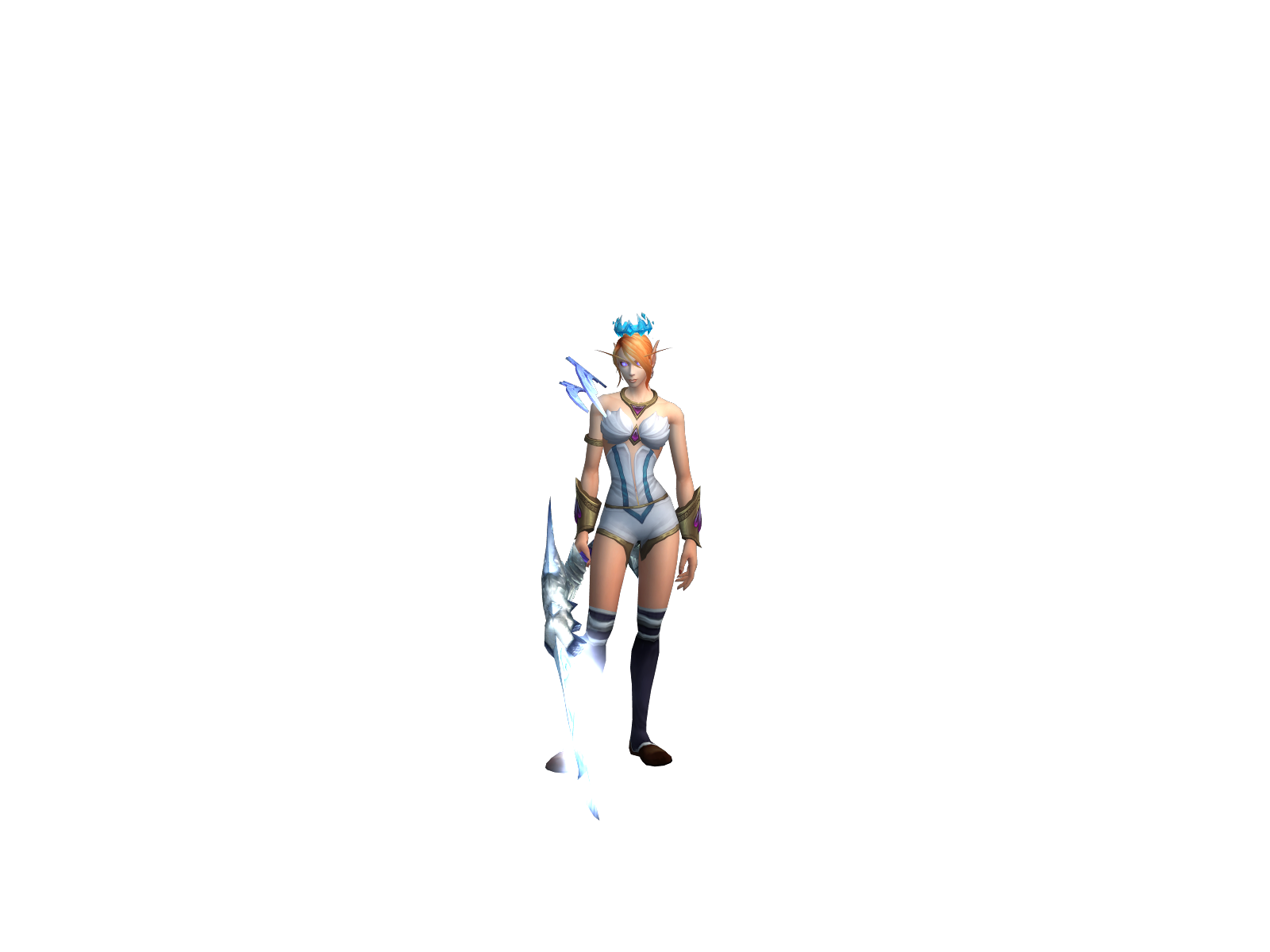 Tesil 3D character render