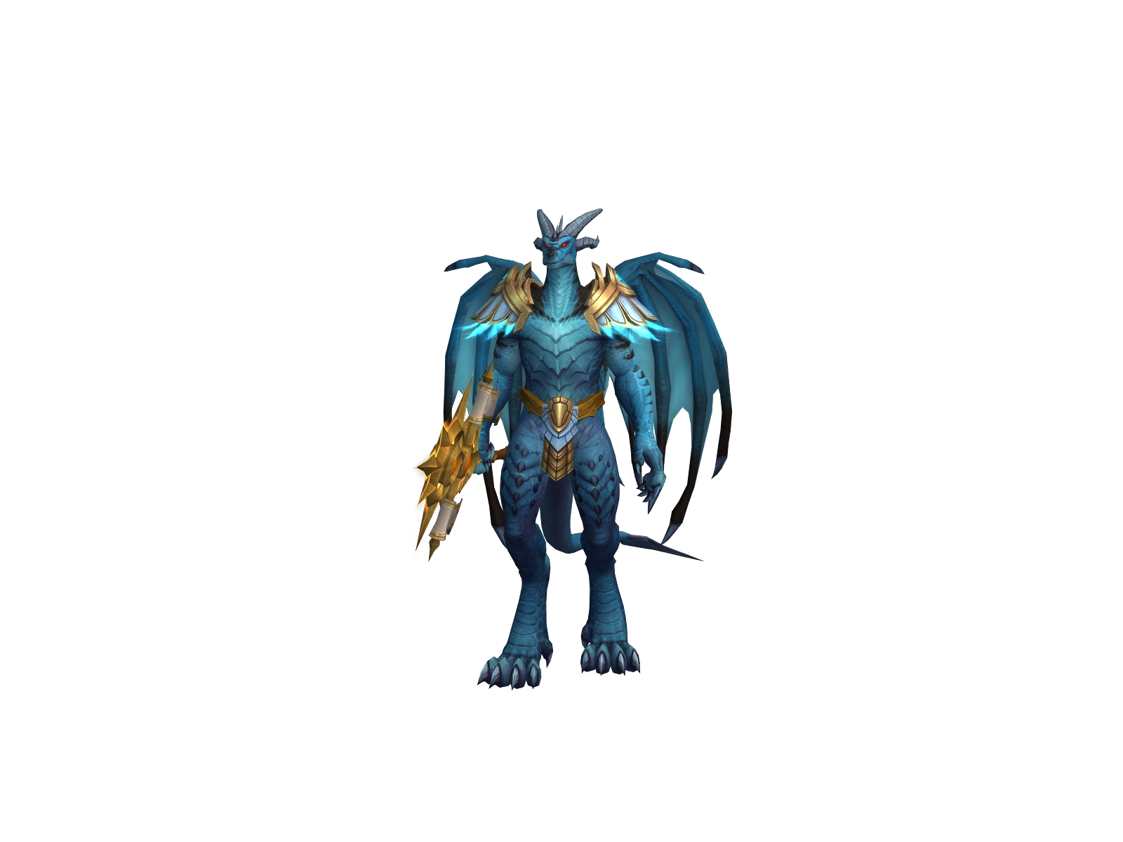 Tazena 3D character render