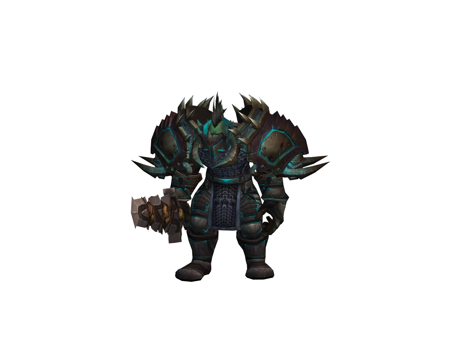 Maddrage 3D character render