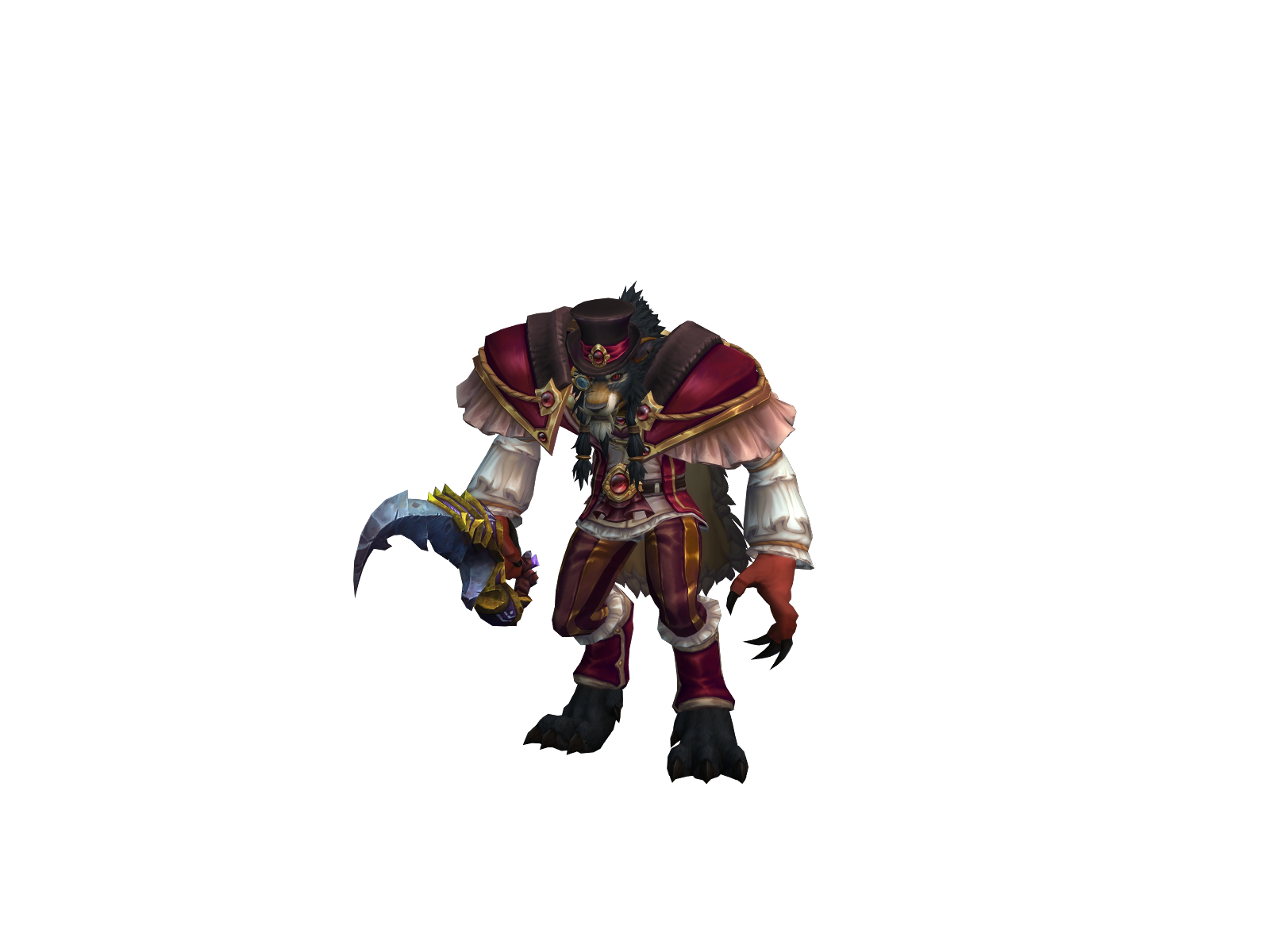 Breviloquent 3D character render