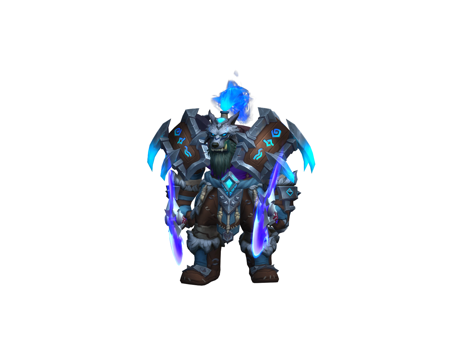 Rumaak 3D character render