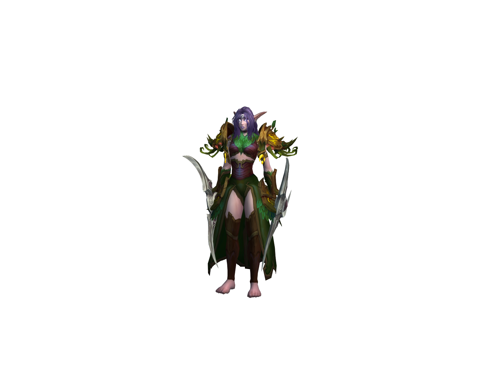 Rugg 3D character render