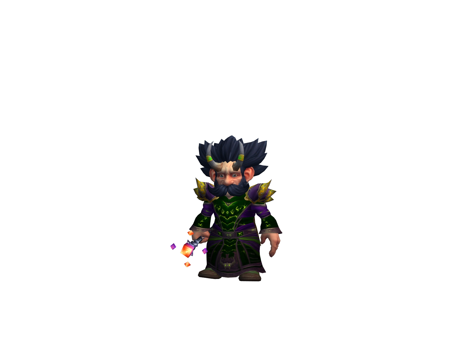 Toxicandrius 3D character render
