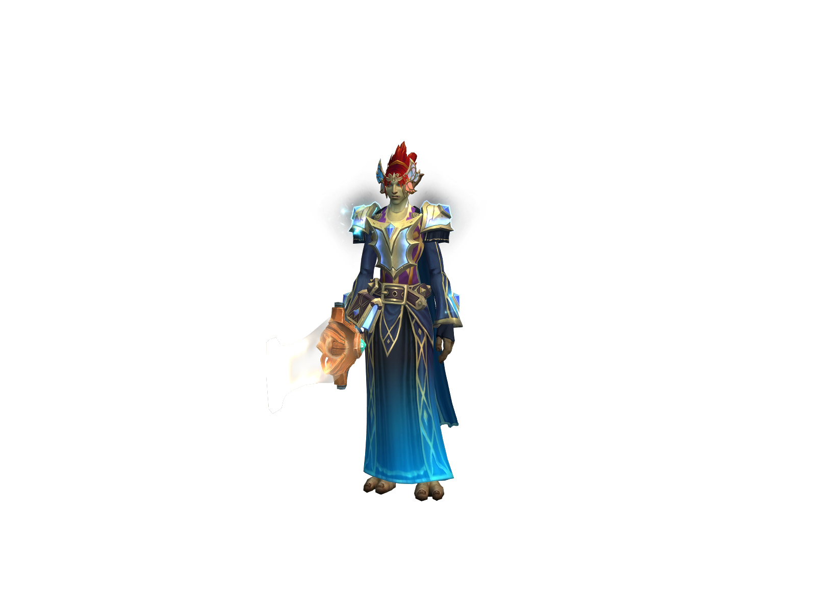 Lorenzwar 3D character render