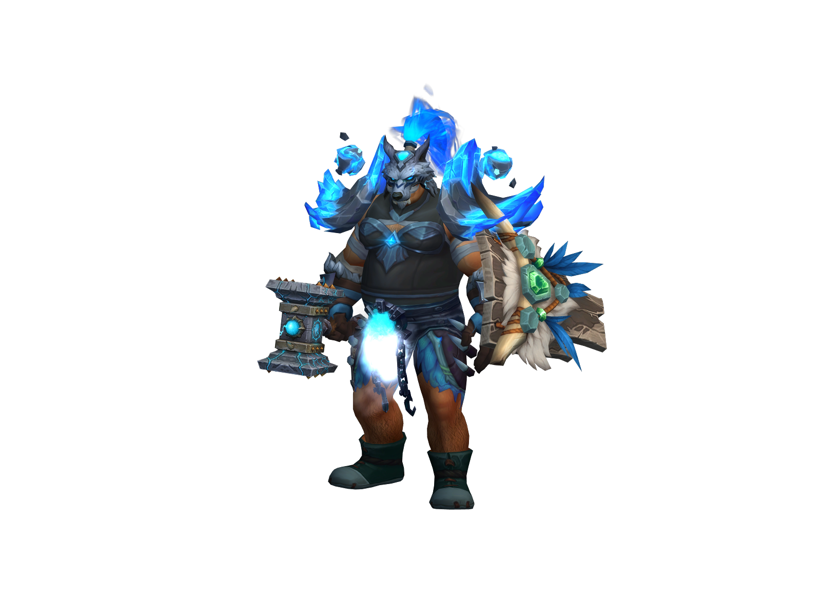 Totemspanker 3D character render