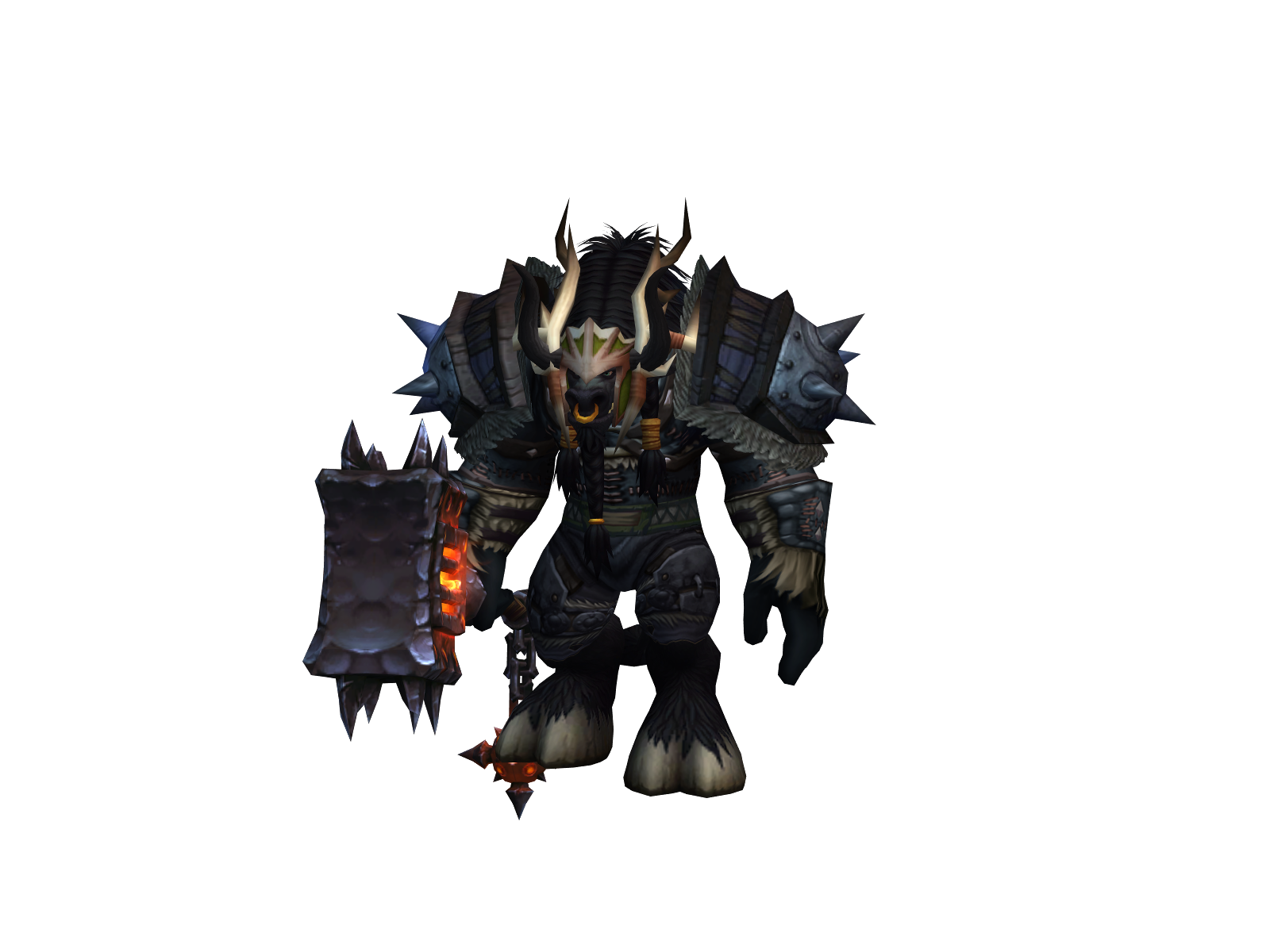 Fluffelo 3D character render