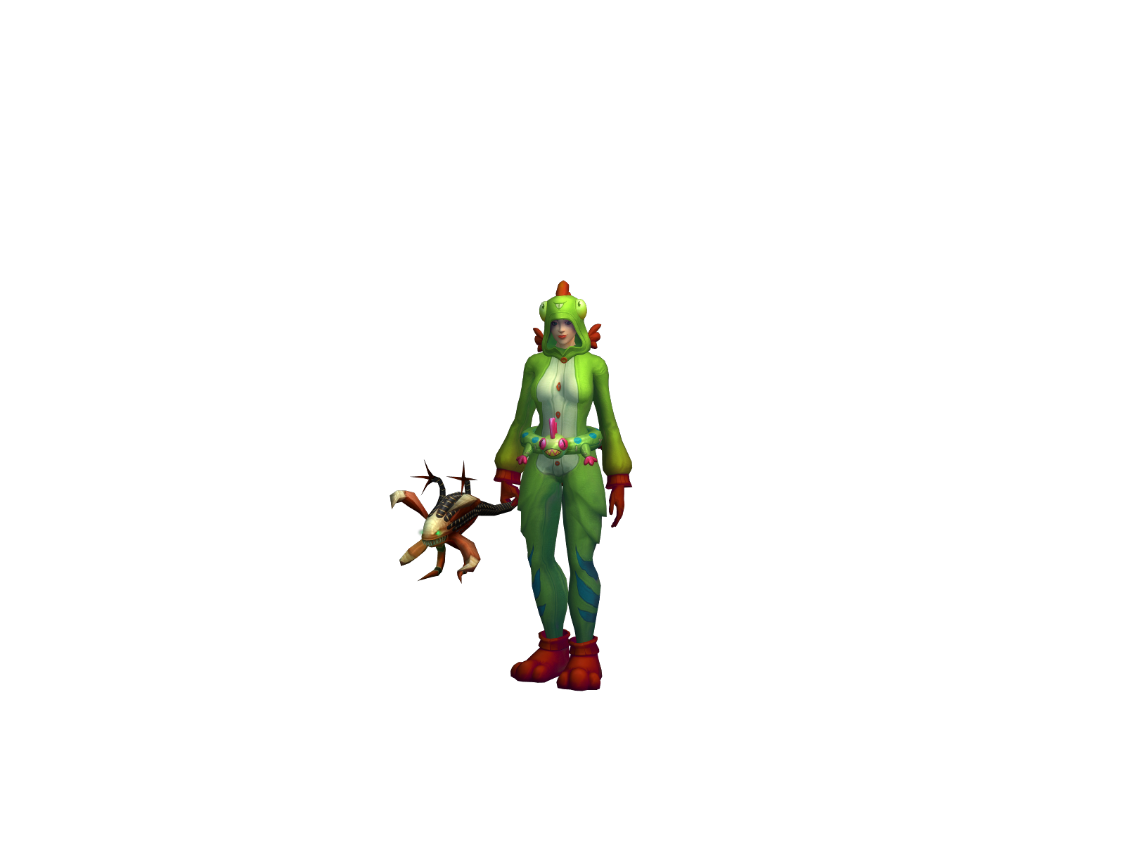Esquimalt 3D character render
