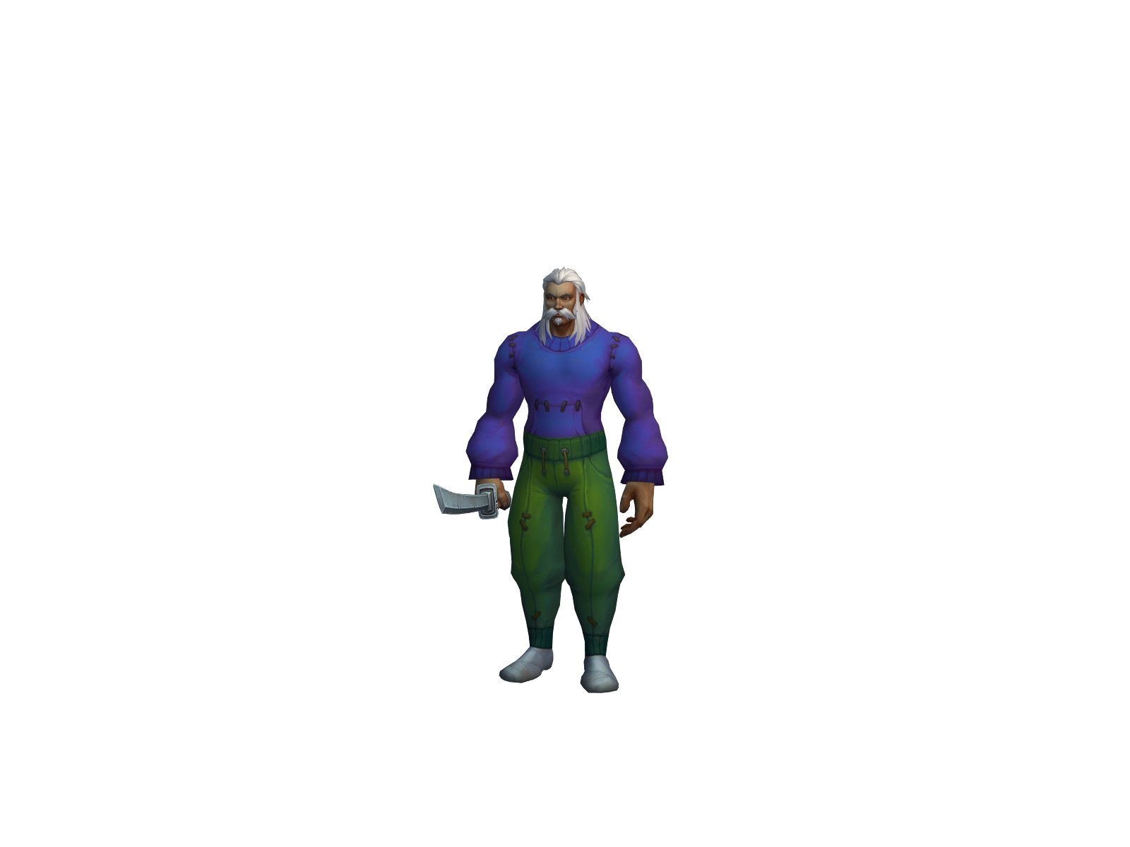 Fatroostr 3D character render