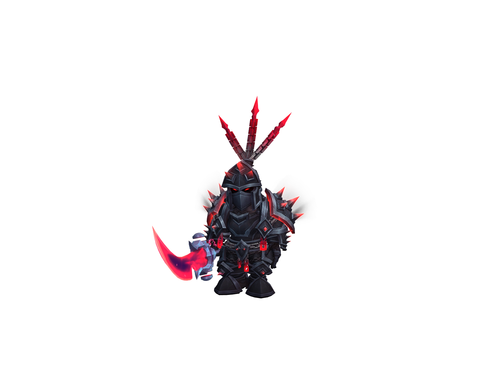 Groudon 3D character render