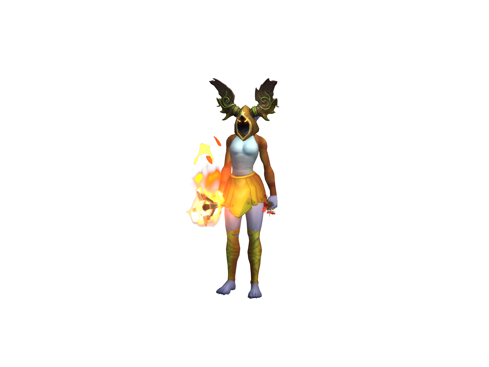 Bangkoka 3D character render