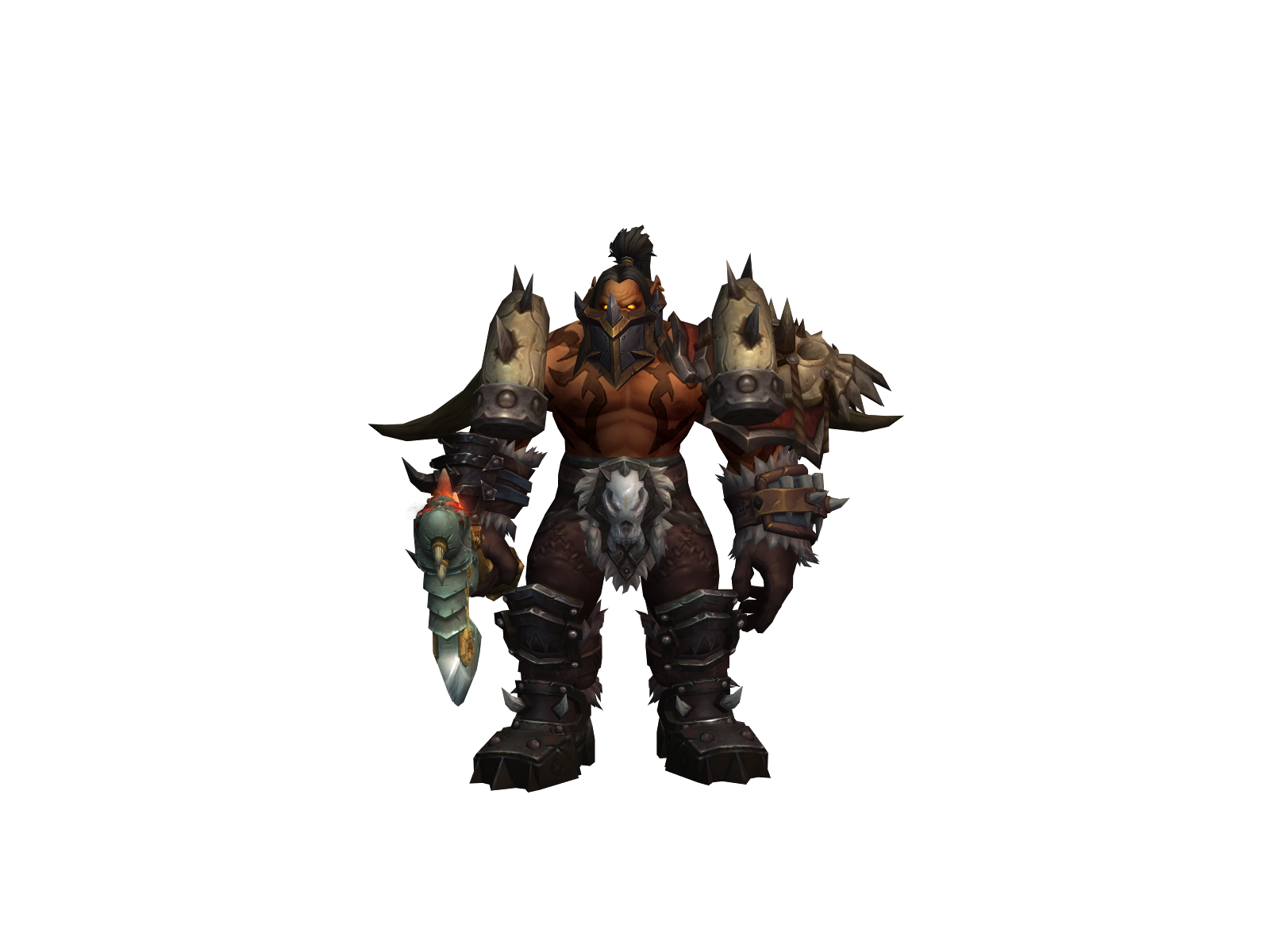 Wølfang 3D character render