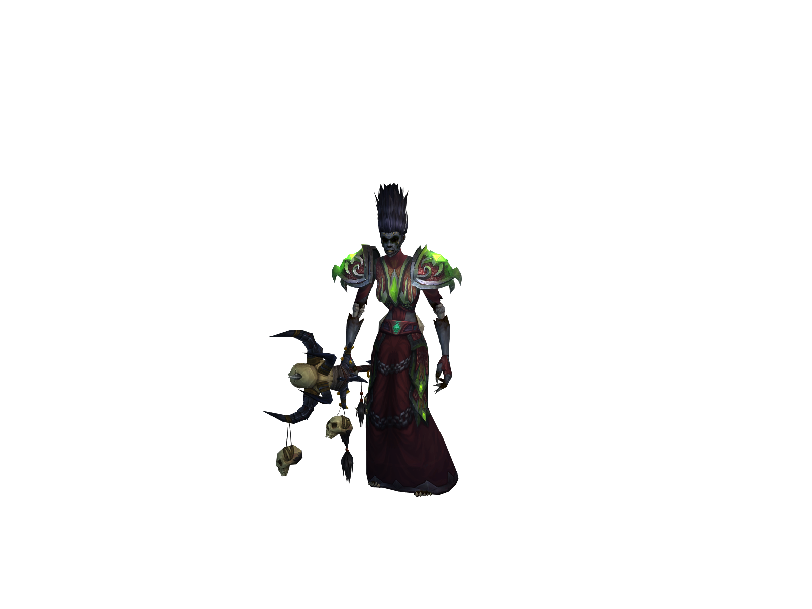 Tuckedaway 3D character render