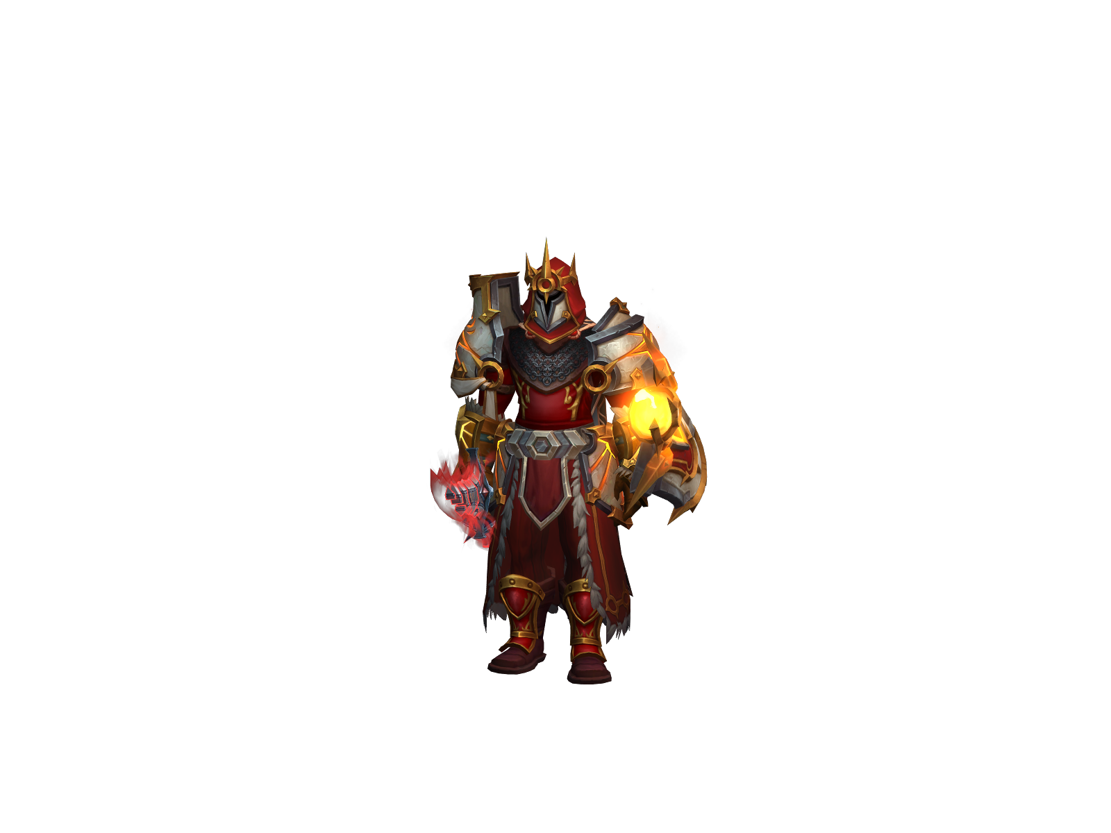 Iristinia 3D character render
