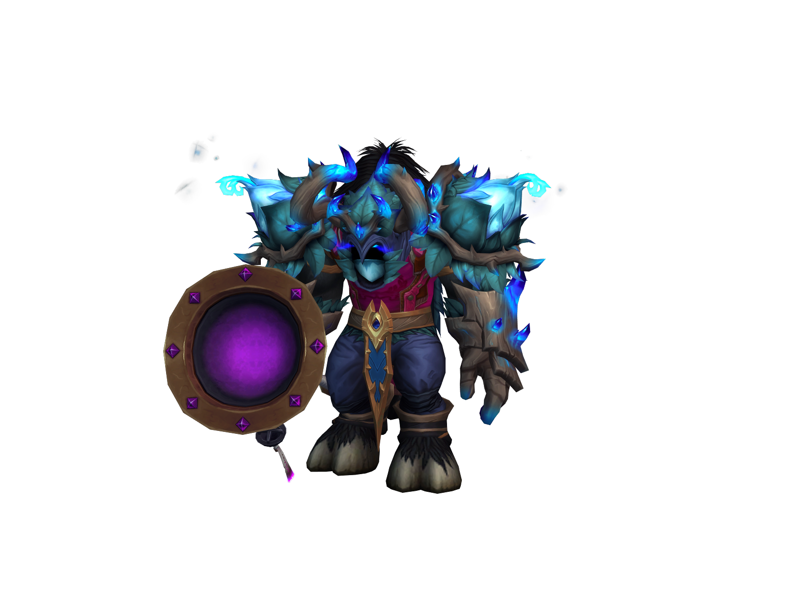 Healbendah 3D character render