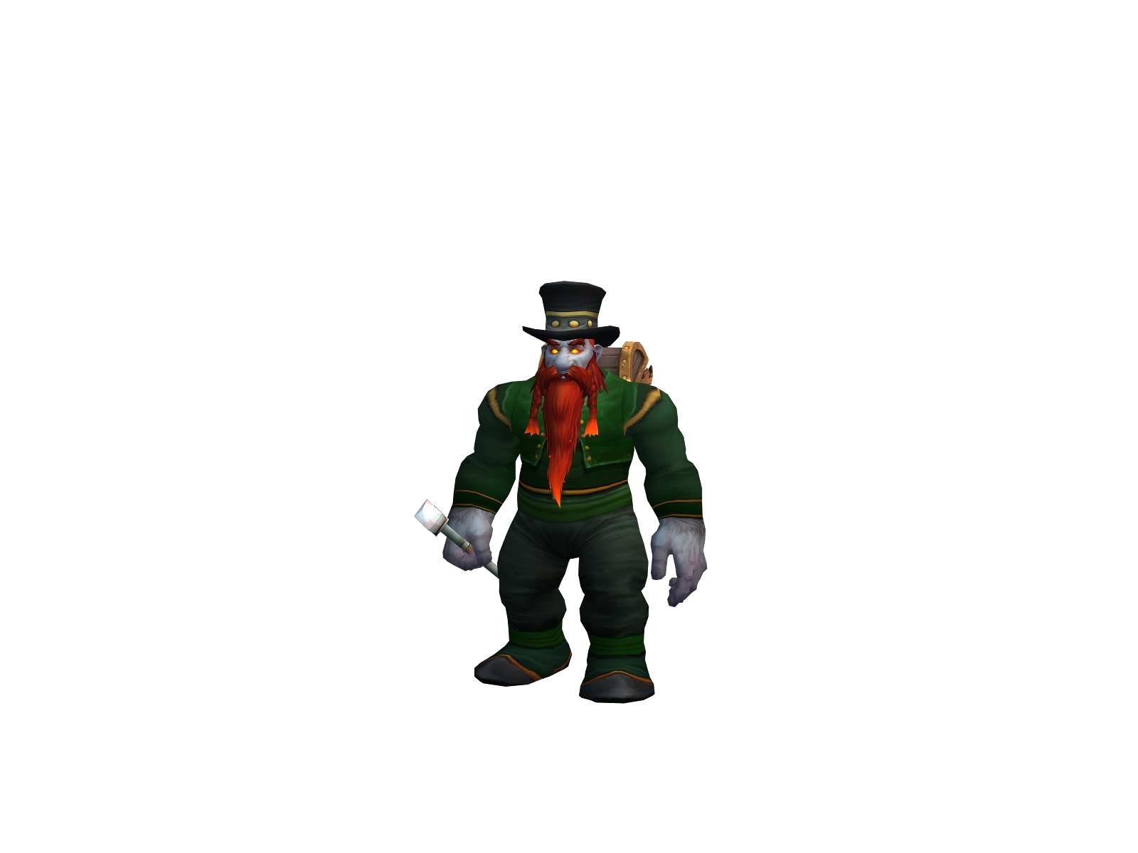 Tharzir 3D character render