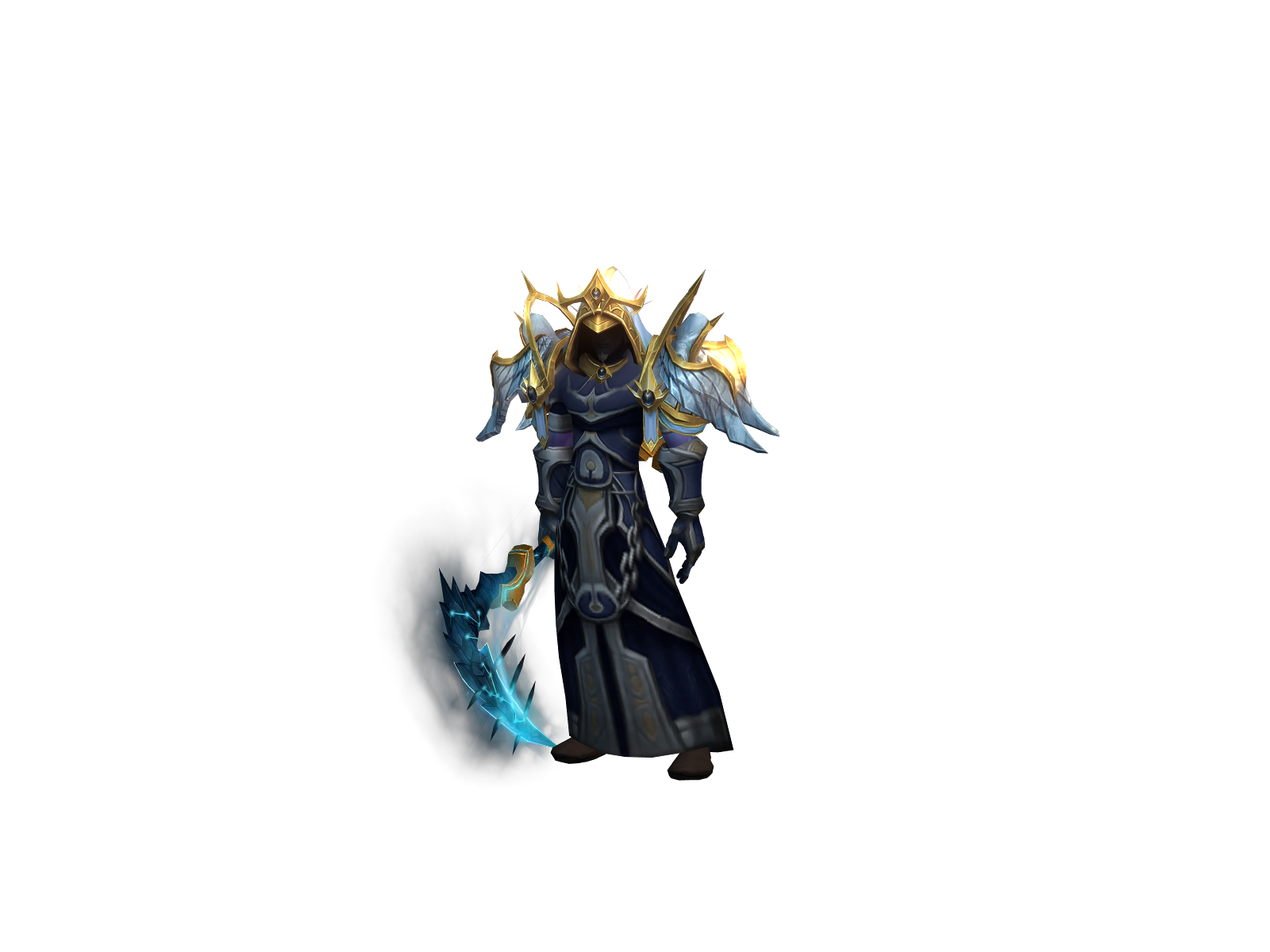 Warchaplain 3D character render
