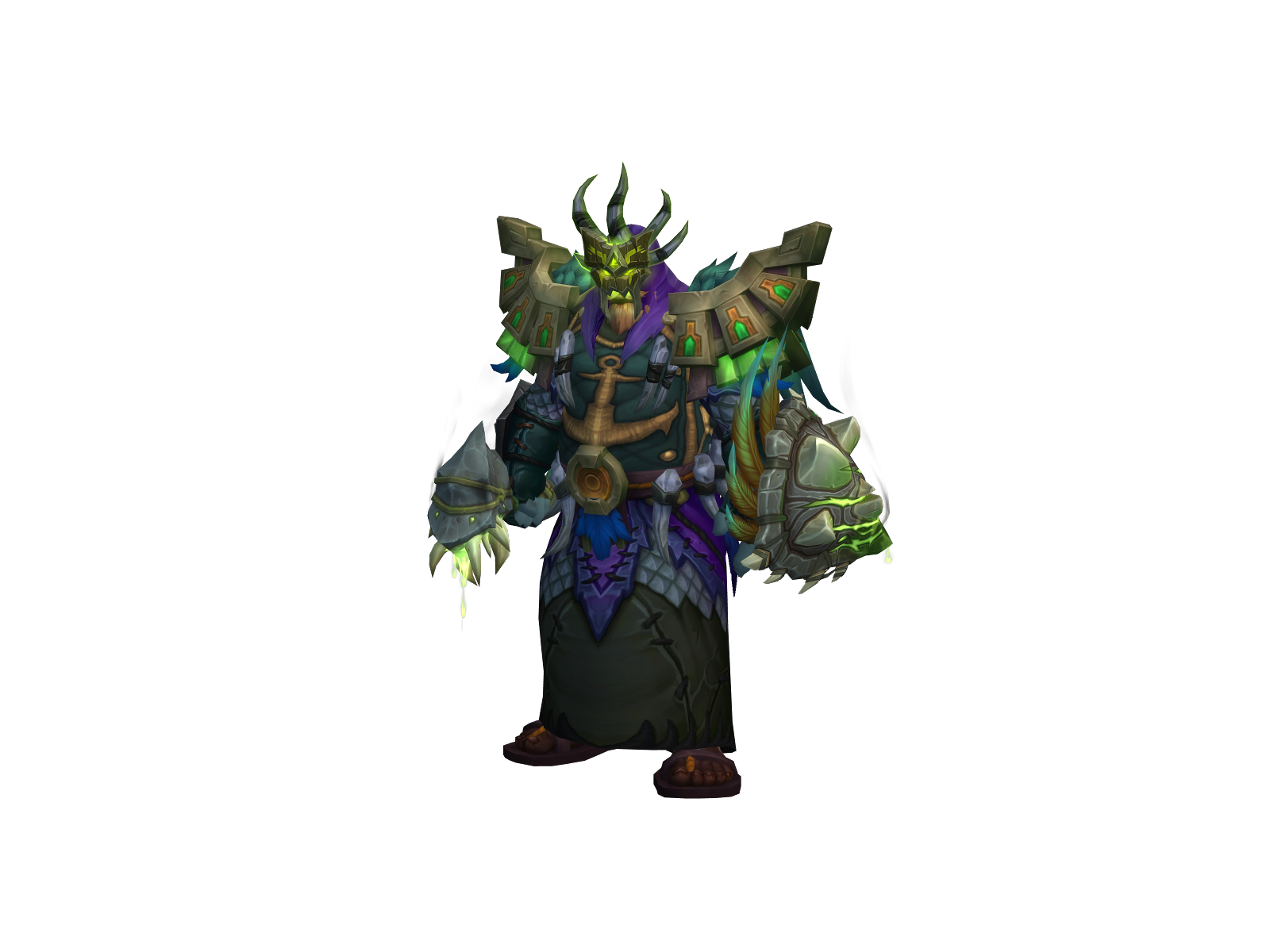 Zitan 3D character render