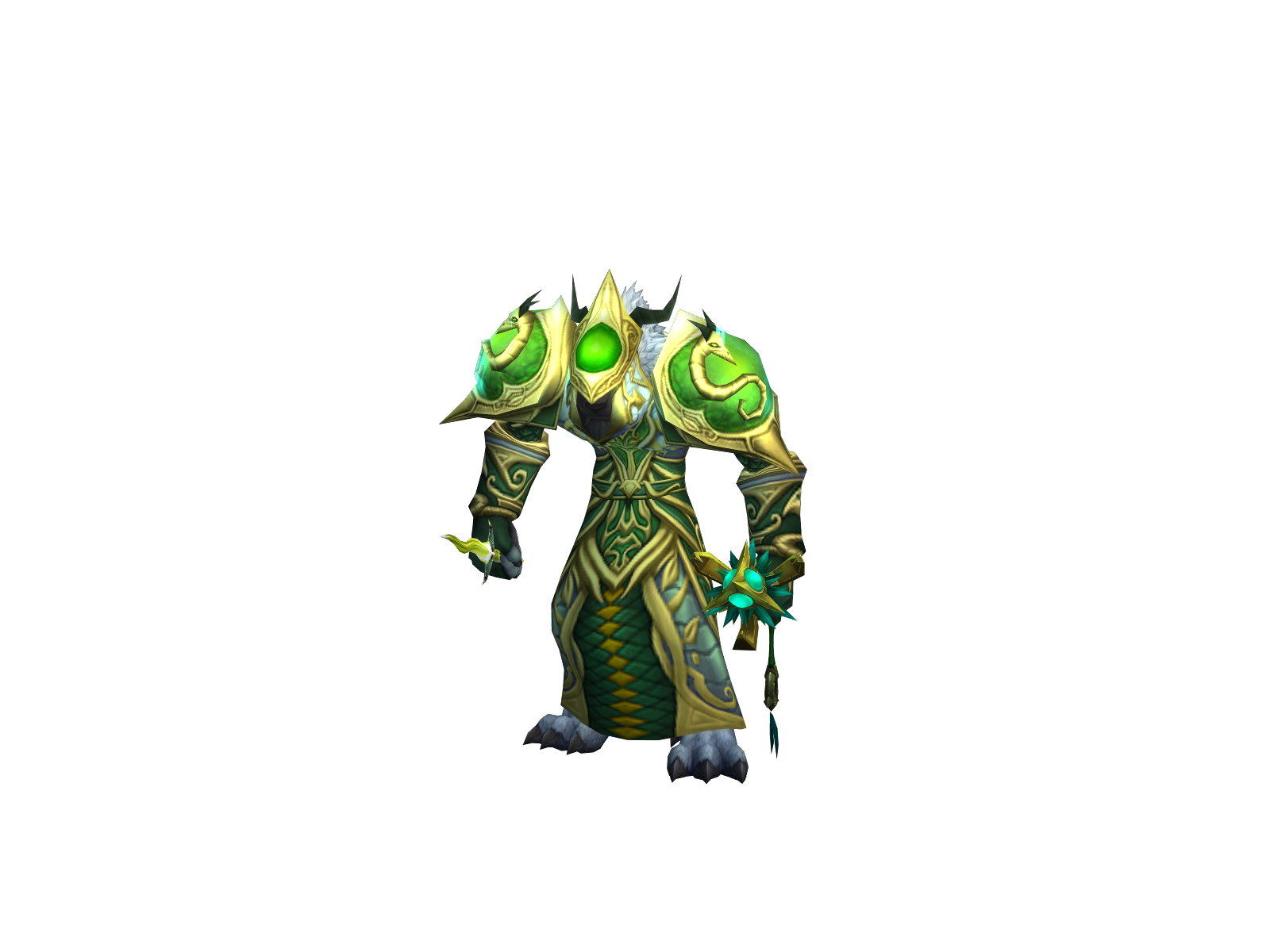 Sinistuh 3D character render