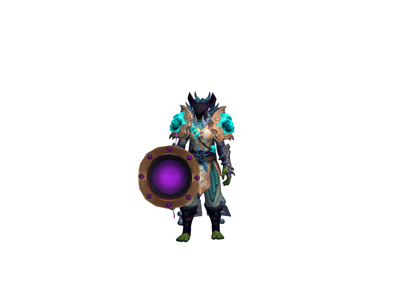 Ivirgil 3D character render