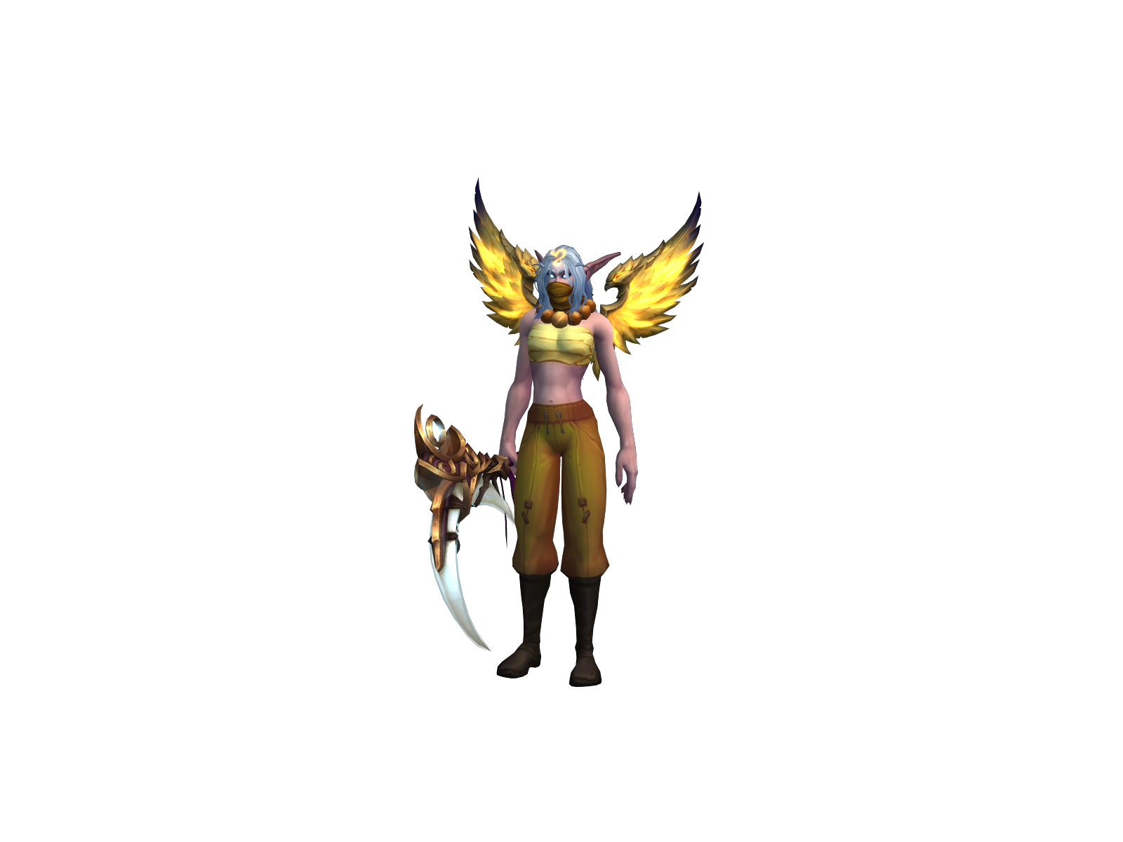 Bozinge 3D character render