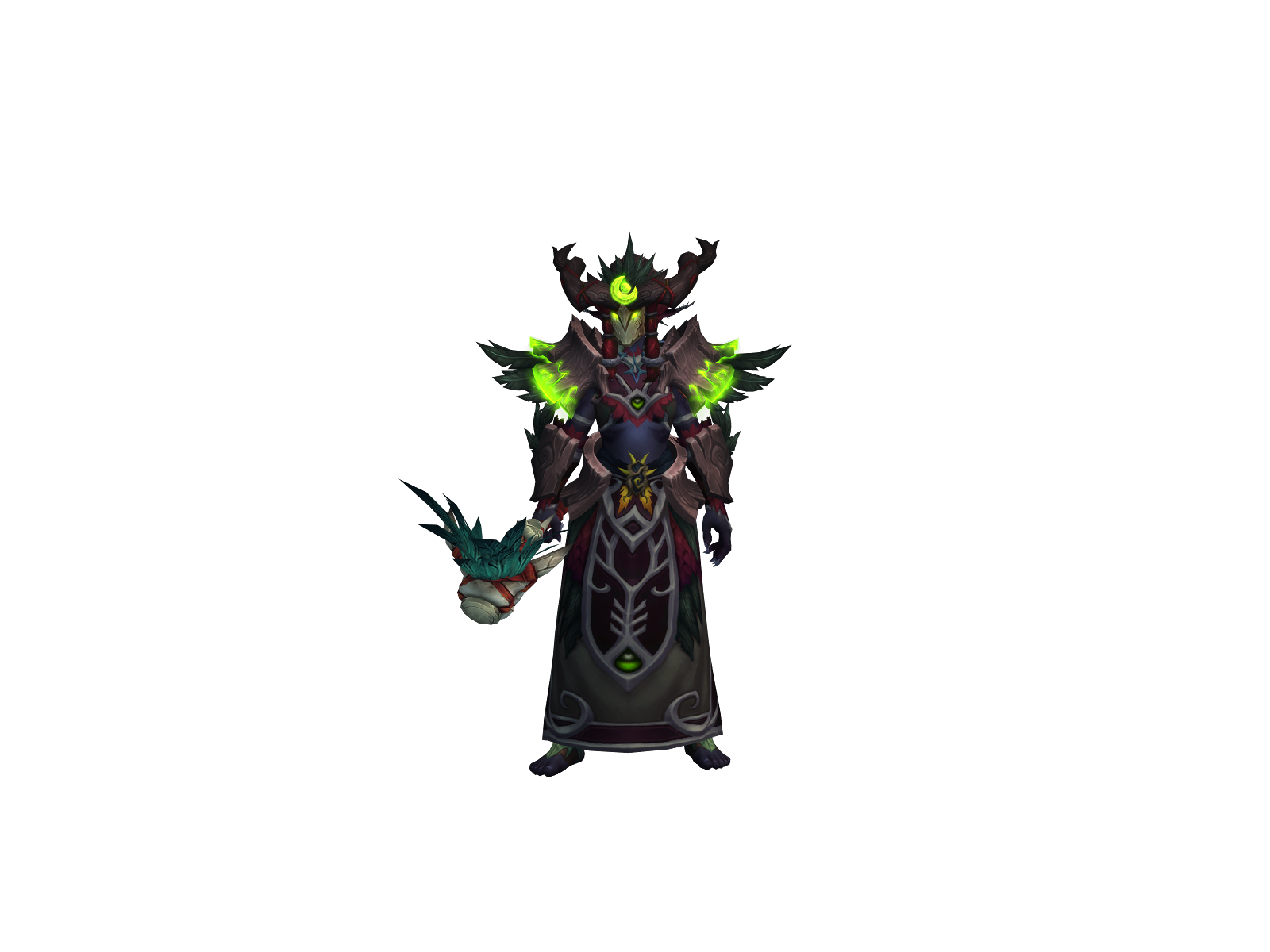 Rairana 3D character render